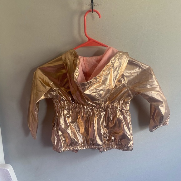 Gold toddler windbreaker jacket - Picture 2 of 4